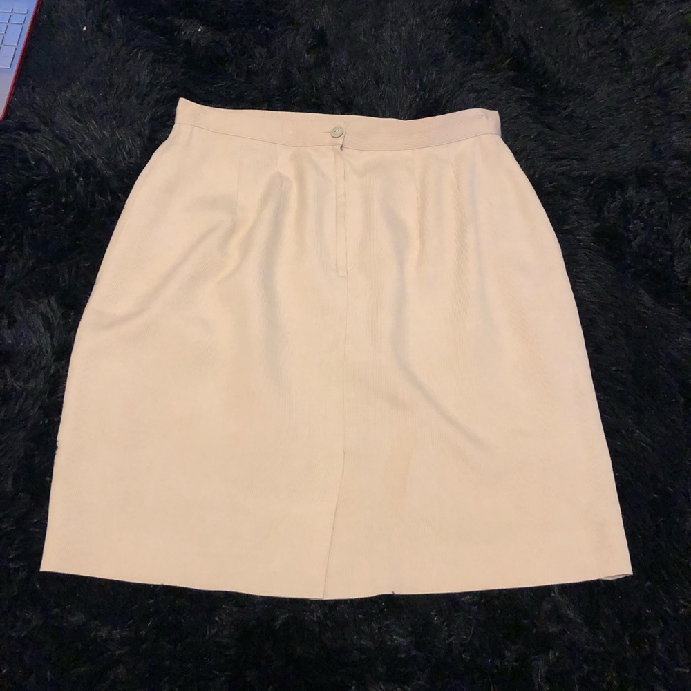 Talbots petites skirt 100% she’ll silk womens 12P